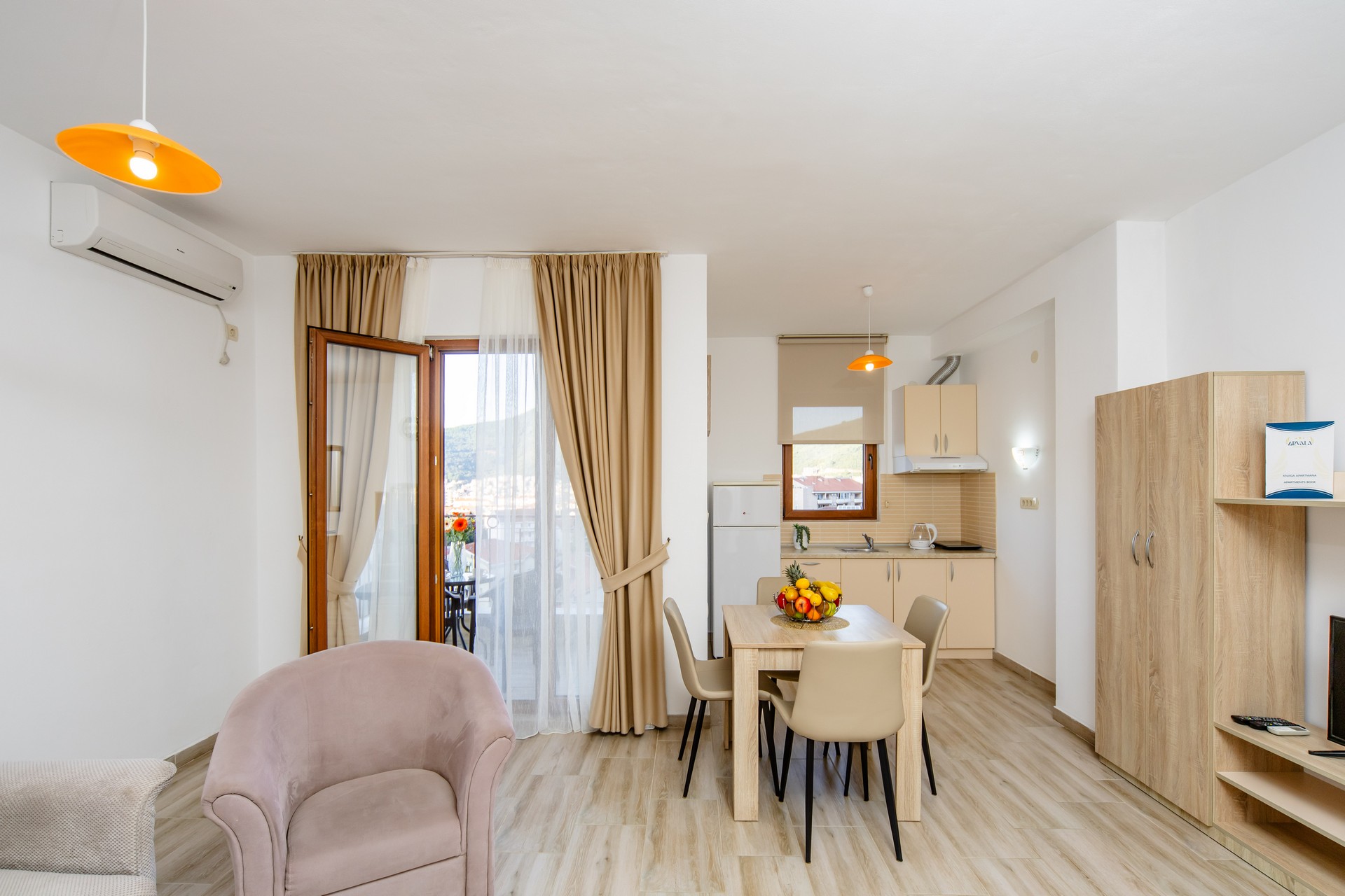 Apartman sa jednom spavaćom sobom i pogledom na more