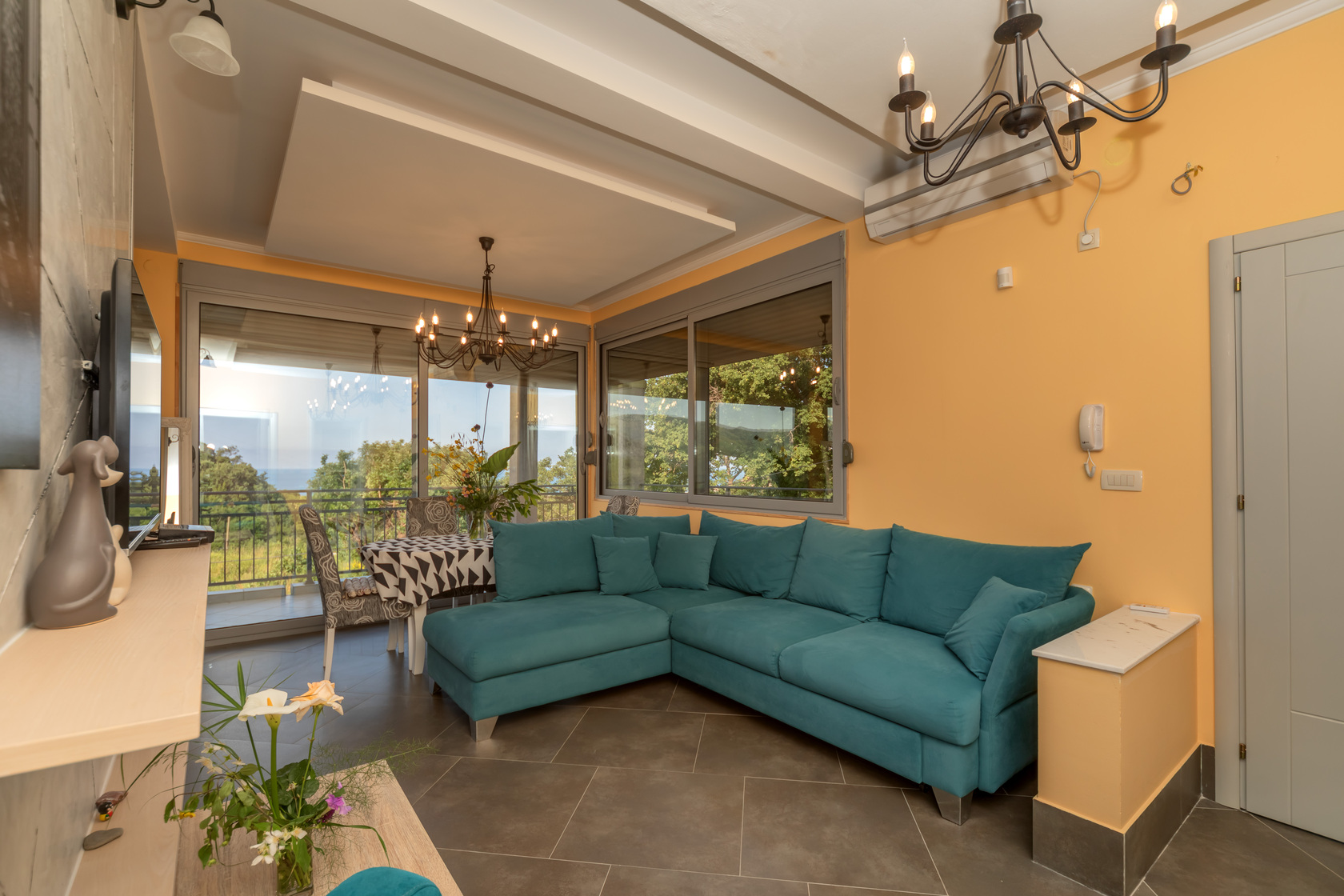 Apartman sa dvije spavaće sobe i pogledom na more – 2. sprat
