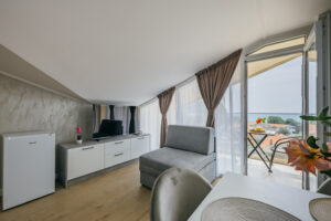 Jednosobni apartman sa pogledom na more – potkrovlje